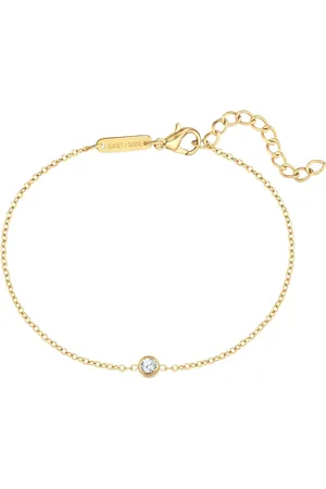 Eastside Armband aus Edelstahl in Gelbgold mit Zirkonia Armbänder & Armreife 1 ct Damen (29.99 € / 1 ct)