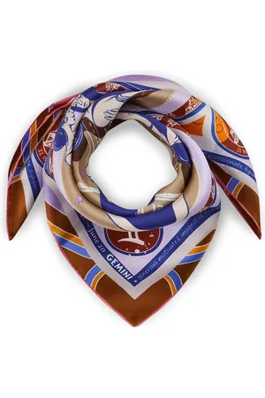 Codello Seidentuch Sternzeichen Zwillinge in Beige Tücher & Schals 1 ct Damen (69.99 € / 1 ct)