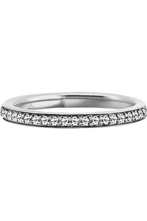 CAÏ Ring 925/- Sterling Silber Topas weiß 0,280ct Ringe 1 ct Damen (55.19 € / 1 ct)