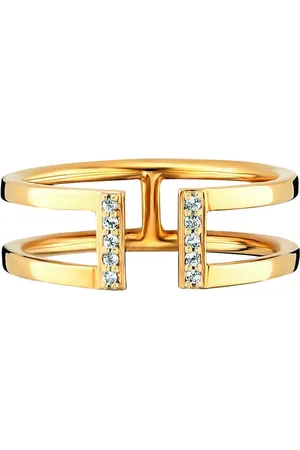 CAÏ Ring 925/- Sterling Silber Topas weiß 0,040ct Ringe 1 ct Damen (88.99 € / 1 ct)