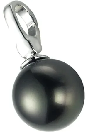 Giorgio Martello Charm Muschelkern-Perle grau, 925 Charms & Kettenanhänger 1 ct Damen (32.99 € / 1 ct)