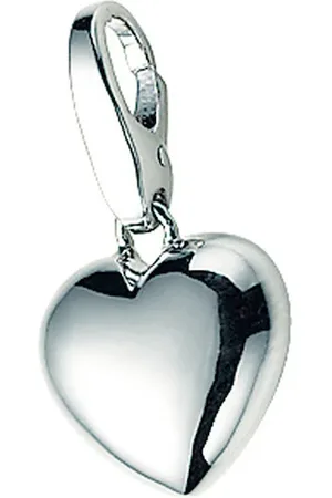 Giorgio Martello Charm bombiertes Herz, 925 Charms & Kettenanhänger 1 ct Damen (32.99 € / 1 ct)