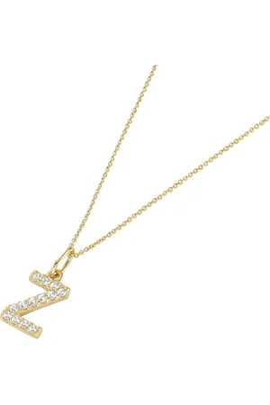 Luigi Merano Kette Anhänger Buchstabe Z mit Zirkonia, 375 Ketten 1 ct Damen (203.14 € / 1 ct)