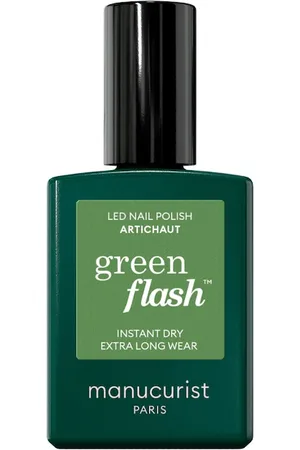 MANUCURIST GREEN FLASH Instant Dry Extra Long Wear Nagellack 15 ml GRÜN (1272.67 € / 1 l)