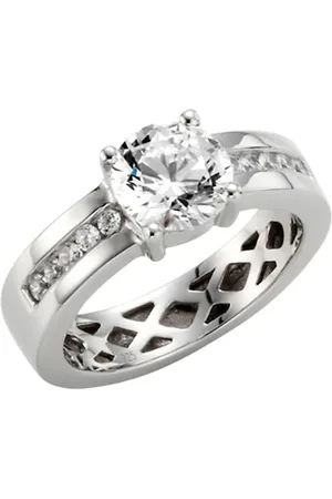 Giorgio Martello Ring Zirkonia, 925 Ringe 1 ct Damen (88.99 € / 1 ct)