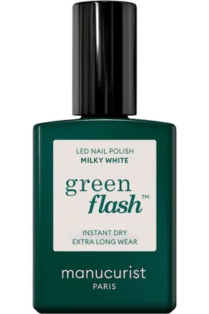 MANUCURIST GREEN FLASH Instant Dry Extra Long Wear Nagellack 15 ml MILKY WHITE (1332.67 € / 1 l)