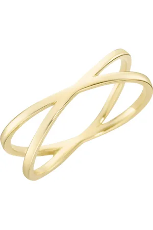 Luigi Merano Ring mit Kreuz-Design, durchbrochen, 375 Ringe 1 ct Damen (298.99 € / 1 ct)
