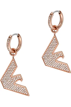 Emporio Armani Ohrhänger Edelstahl Ohrringe 1 ct Damen (93.09 € / 1 ct)