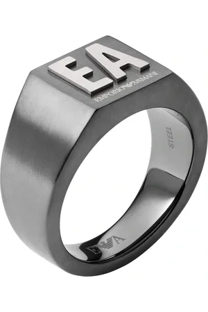 Emporio Armani Herrenring Edelstahl Ringe 1 ct (80.79 € / 1 ct)