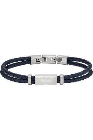 Emporio Armani Armband Leder, Edelstahl Armbänder & Armreife 1 ct Herren (115.39 € / 1 ct)
