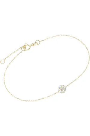 Luigi Merano Armband Mittelteil Blüte mit Zirkonia, 375 Armbänder & Armreife 1 ct Damen (128.99 € / 1 ct)