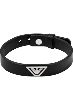 Emporio Armani Armband Leder, Edelstahl Armbänder & Armreife 1 ct Herren (84.89 € / 1 ct)