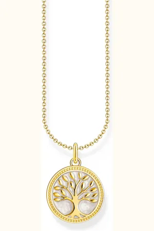 Thomas Sabo Kette 925er Silber, Gelbgold Ketten 1 ct Damen (97.99 € / 1 ct)