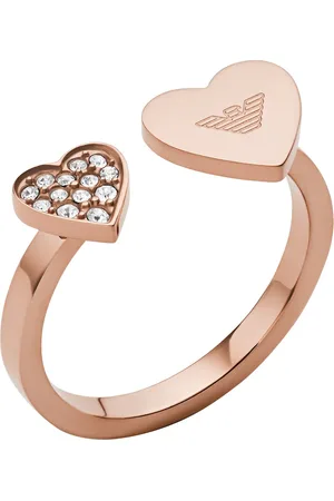 Emporio Armani Damenring Edelstahl Ringe 1 ct (67.99 € / 1 ct)