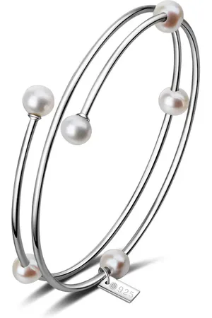 Ailoria MIDORI Armreif Silber/weiße Perle Armbänder & Armreife 1 ct Damen (138.99 € / 1 ct)