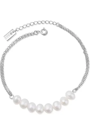 Ailoria MAKANI Armband Silber/weiße Perle Armbänder & Armreife 1 ct Damen (54.99 € / 1 ct)
