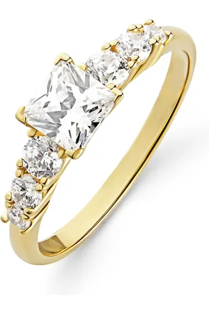 FAVS Damenring 375er Gelbgold Ringe 1 ct (268.99 € / 1 ct)