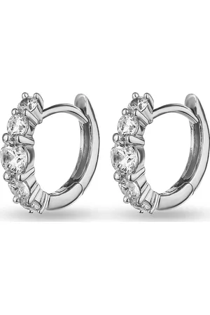 FAVS Creolen 925er Silber Ohrringe 1 ct Damen (60.89 € / 1 ct)