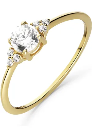 FAVS Damenring 375er Gelbgold Ringe 1 ct (258.99 € / 1 ct)