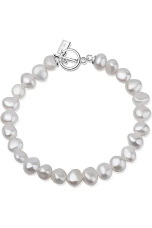 Ailoria MENOA Armband Silber/weiße Perle Armbänder & Armreife 1 ct Damen (99.99 € / 1 ct)