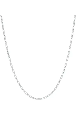 Elli Gliederkette Oval Chain Basic Trend 925 Silber Ketten 1 ct Damen (59.99 € / 1 ct)