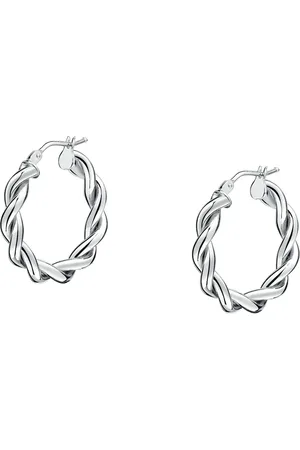 CHRIST Creolen 585er Weißgold Ohrringe 1 ct Damen (648.99 € / 1 ct)