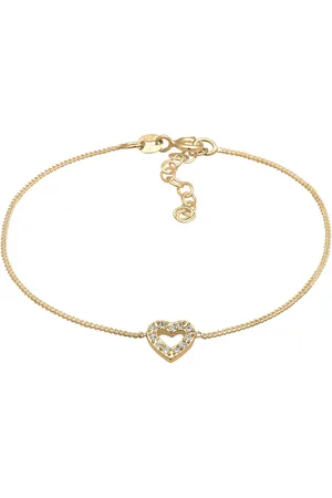 Elli Herz Romantik Kristalle 925 Silber Armbänder & Armreife 1 ct Damen (49.99 € / 1 ct)