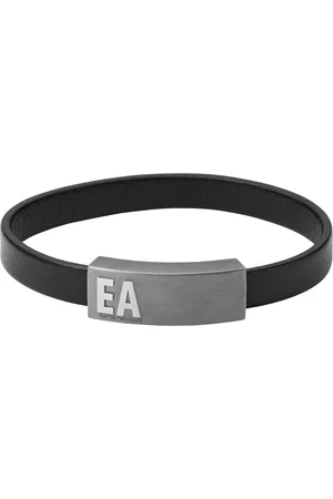 Emporio Armani Armband Edelstahl, Leder Armbänder & Armreife 1 ct Herren (86.79 € / 1 ct)