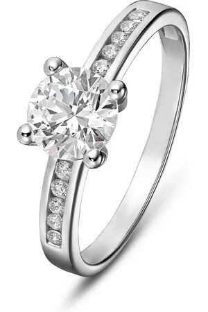 FAVS Damenring 375er Weißgold Ringe 1 ct (261.59 € / 1 ct)