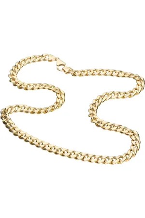 Luigi Merano Kette Panzerkette, teilmassiv, 585 Ketten 1 ct Herren (7224.14 € / 1 ct)