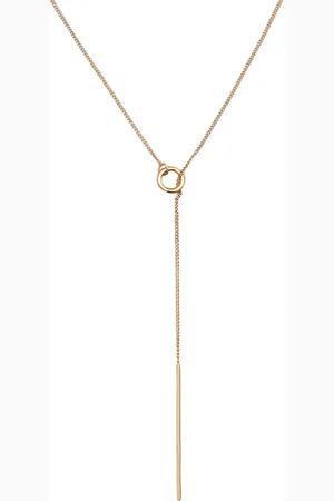 Elli Y-Kette Stab 375 Gelbgold verstellbar Ketten 1 ct Damen (219.99 € / 1 ct)