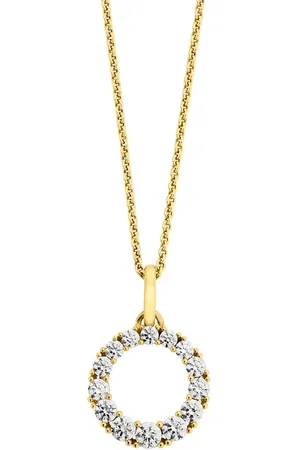 Orolino Halskette 333/- Gold Zirkonia weiß Charms & Kettenanhänger 1 ct Damen (220.14 € / 1 ct)