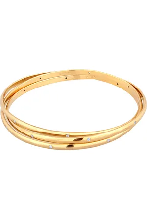 Elli Armreif mit Zirkonia Weiß 925 Sterling Silver Armbänder & Armreife 1 ct Damen (139.99 € / 1 ct)
