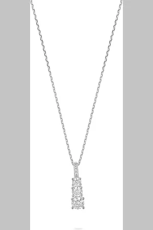 FAVS Kette 375er Weißgold Ketten 1 ct Damen (298.99 € / 1 ct)