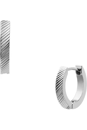 Fossil Creolen Edelstahl 1 ct Damen (46.75 € / 1 ct)