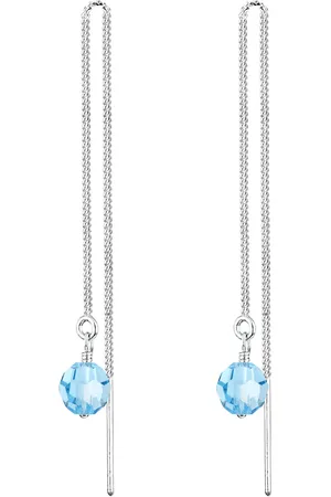 Elli Kette Kugel Kristalle Eleganz Silber Ohrringe 1 ct Damen (31.99 € / 1 ct)