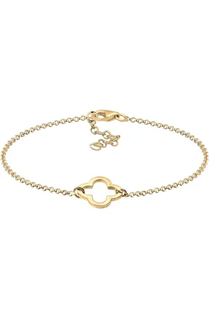 Elli Kleeblatt Symbol Glück Trend Talisman 925 Silber Armbänder & Armreife 1 ct Damen (55.99 € / 1 ct)