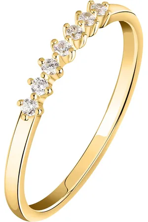FAVS Damenring 375er Gelbgold Ringe 1 ct (198.99 € / 1 ct)