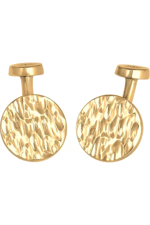 Kuzzoi Plättchen Rund Gehämmert Struktur 925 Silber Herrenschmuck 1 ct Herren (89.99 € / 1 ct)