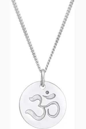 Elli Om Mantra Yoga Symbol 925 Silber Ketten 1 ct Damen (49.99 € / 1 ct)