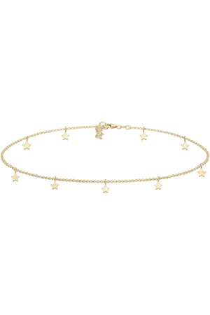 Elli Choker Kette Sterne Astro Look Basic 925er Silber Ketten 1 ct Damen (59.99 € / 1 ct)
