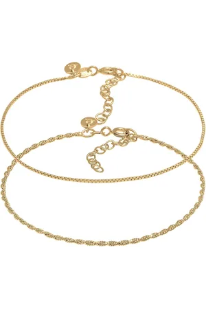 Elli Kordelkette Gedreht Venezianer 2er Set 925 Silber Armbänder & Armreife 1 ct Damen (50.99 € / 1 ct)