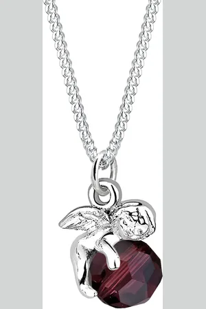 Elli Engel Kugel Flügel Kristall 925 Sterling Silber Ketten 1 ct Damen (39.99 € / 1 ct)