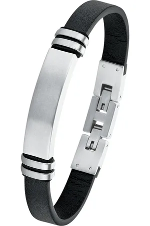 QS by s.Oliver I.D.-Armband Edelstahl, Kautschuk Herrenschmuck 1 ct Herren (54.99 € / 1 ct)
