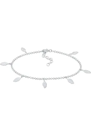 Elli Armband Erbskette Feder Bettelarmband Boho Look 925 Silber Armbänder & Armreife 1 ct Damen (39.99 € / 1 ct)