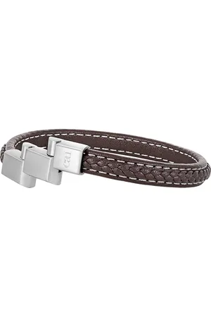 CAÏ Armband Edelstahl, Leder Armbänder & Armreife 1 ct Herren (39.89 € / 1 ct)