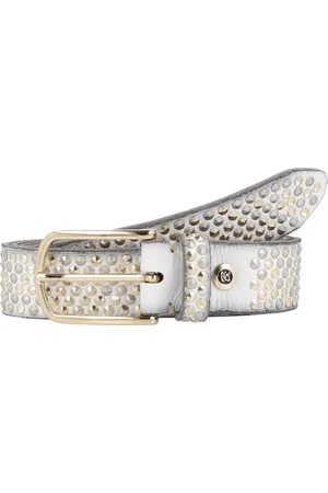 B.belt Nietengürtel Leder Gürtel 1 ct Damen (169.89 € / 1 ct)