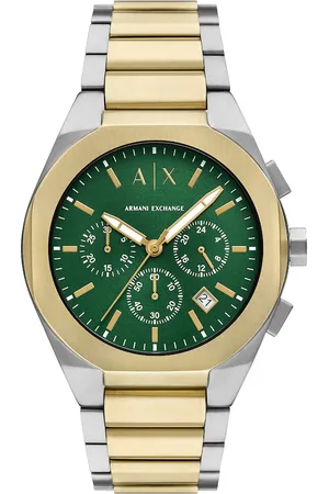 Armani Exchange Chronograph Edelstahl Herrenuhren 1 ct Herren (178.69 € / 1 ct)