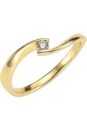 Orolino Ring 750/- Gold Brillant weiß 0,06ct. Ringe 1 ct Damen (508.99 € / 1 ct)