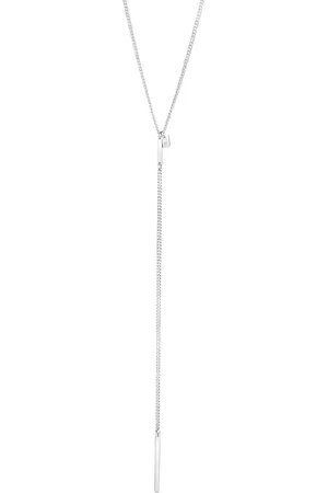 Kuzzoi Modische Y-Kette mit Barren 925 Silber Herrenschmuck 1 ct Herren (76.49 € / 1 ct)